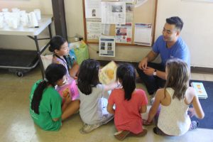 Keiro Intern with Children